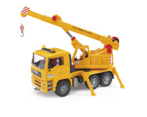 MAN kraanauto geel MAN kraanauto geel