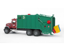 Mack-Granite vuilnisauto rood/groen Mack-Granite vuilnisauto rood/groen