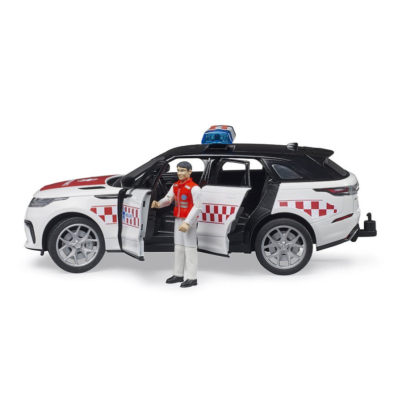 Range Rover ambulancewagen met figuur