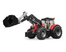 Massey Ferguson 7600 met voorlader