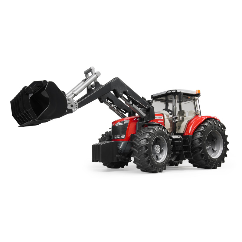 Massey Ferguson 7600 met voorlader