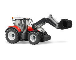 Steyr tractor 6300 Terrus CVT + aanhanger Steyr tractor 6300 Terrus CVT + aanhanger