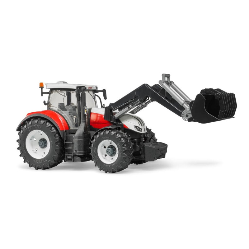 Steyr tractor 6300 Terrus CVT + aanhanger Steyr tractor 6300 Terrus CVT + aanhanger