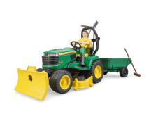 BWorld John Deere zitmaaier met accessoires BWorld John Deere zitmaaier met accessoires