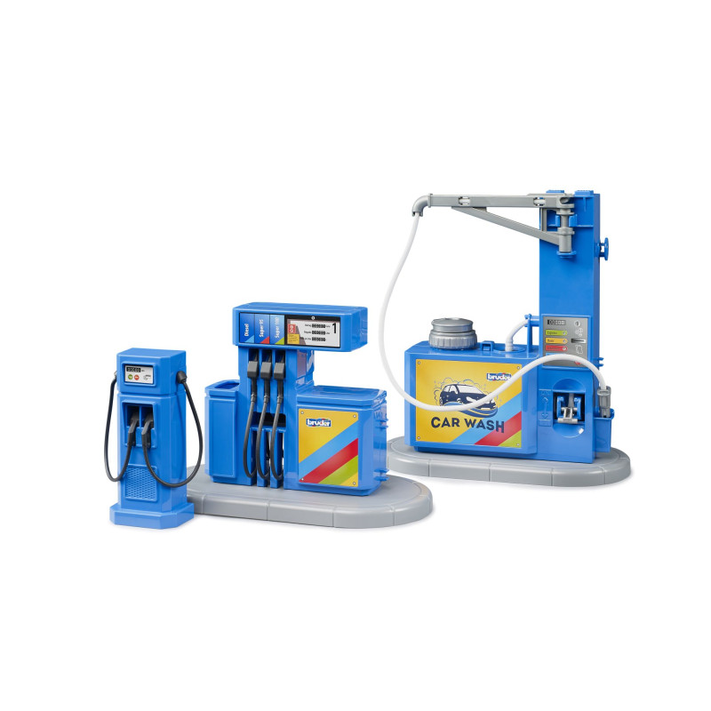 Accessoire: Tankstation en autowasstraat