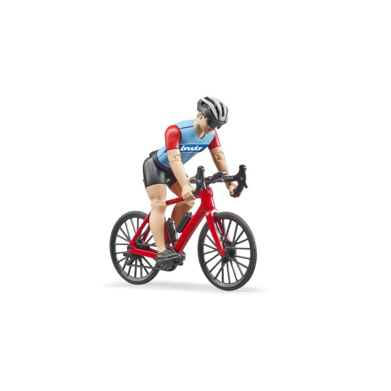 BWorld racefiets met speelfiguur BWorld racefiets met speelfiguur
