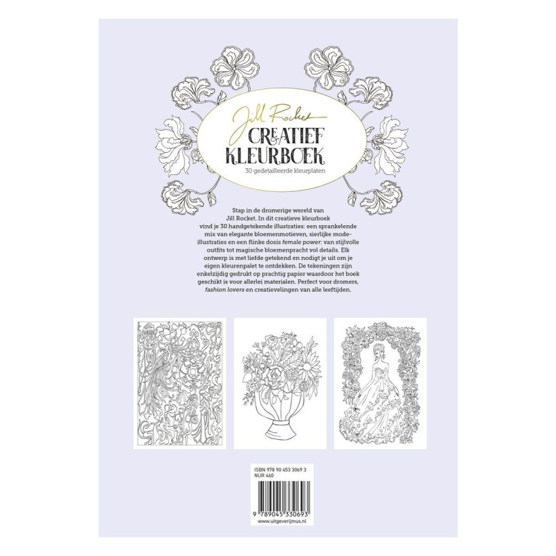 Jill Rocket : Creatief kleurboek