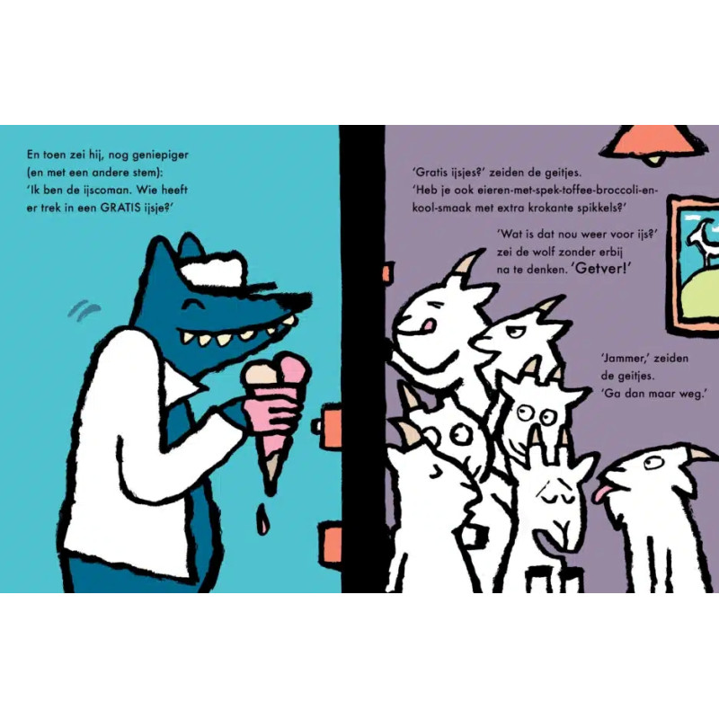 De gulzige wolf De gulzige wolf