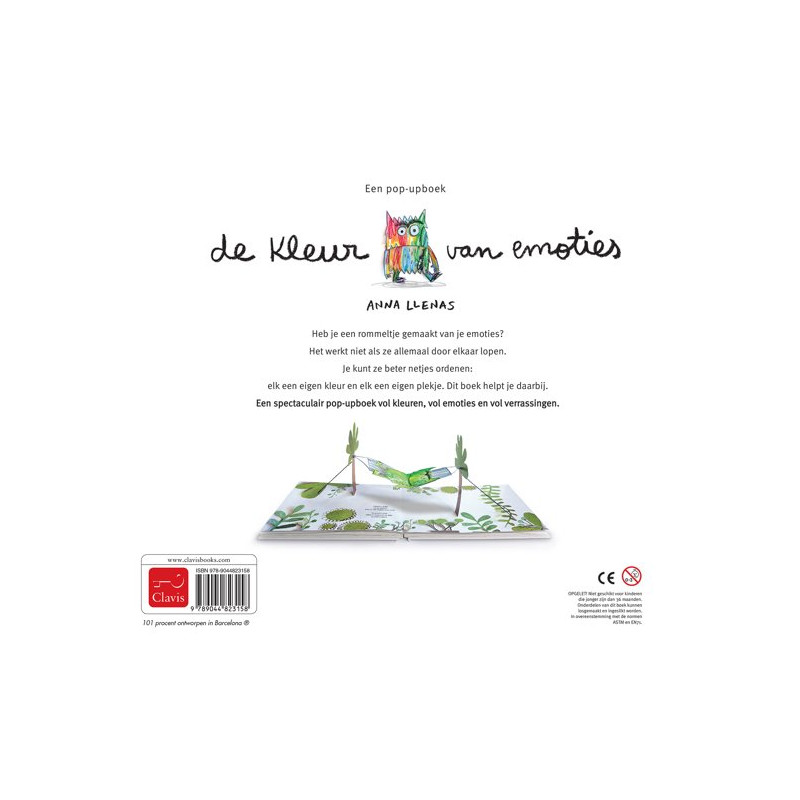 De kleur van emoties (pop-up boek) De kleur van emoties (pop-up boek)