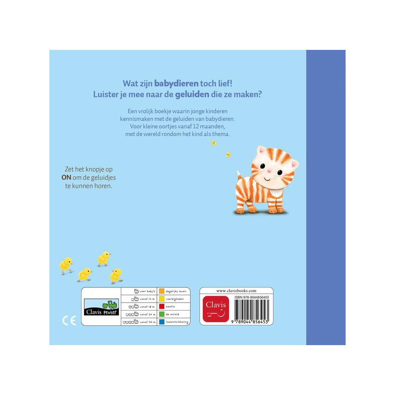 Babydieren - geluidenboekje Babydieren - geluidenboekje