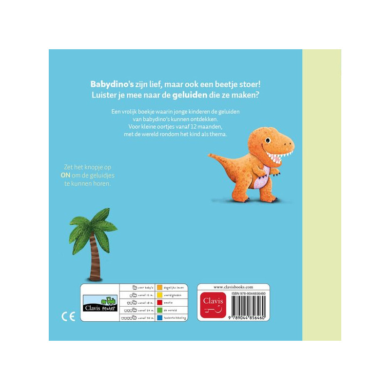 Babydino's - geluidenboekje Babydino's - geluidenboekje