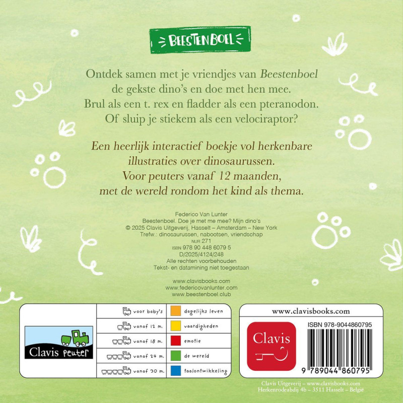 Beestenboel. Doe je met me mee? Mijn dino's Beestenboel. Doe je met me mee? Mijn dino's