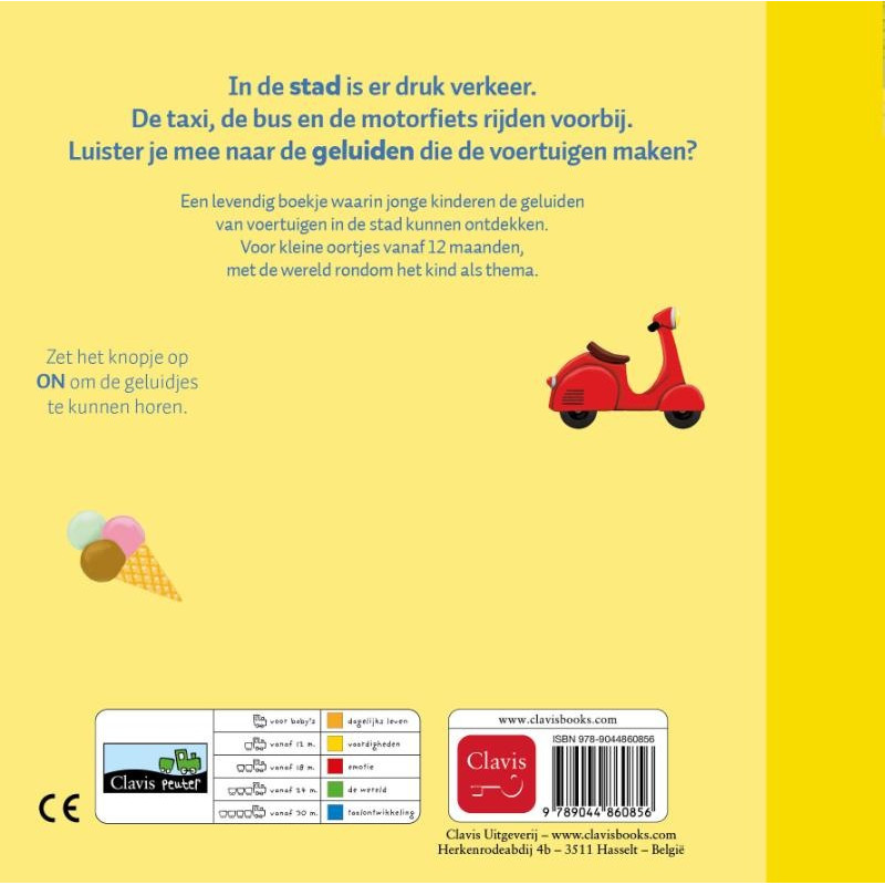 Dag taxi en andere voertuigen - geluidenboekje

