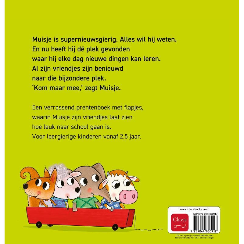 Kom je mee naar school?
Kom je mee naar school?