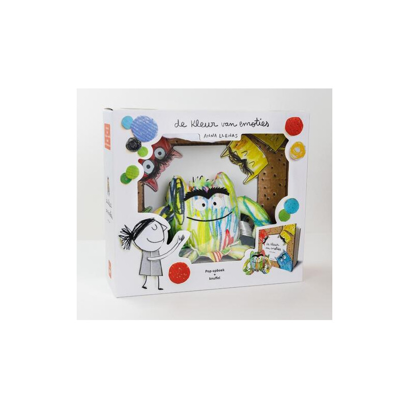 De kleur van emoties. Boek + knuffel De kleur van emoties. Boek + knuffel