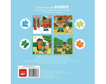 Puzzelen met Bobbie. 4-in-1-puzzel Het bos