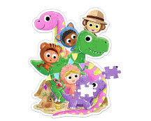 Beestenboel XXL puzzel - Dinosaurus! Beestenboel XXL puzzel - Dinosaurus!