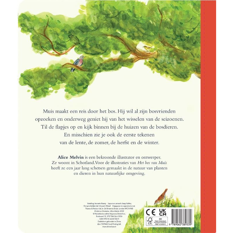Het bos van muis - Kartonboek Het bos van muis - Kartonboek