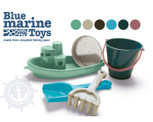 Blue Marine Toys - Boot en emmerset (5-delig)