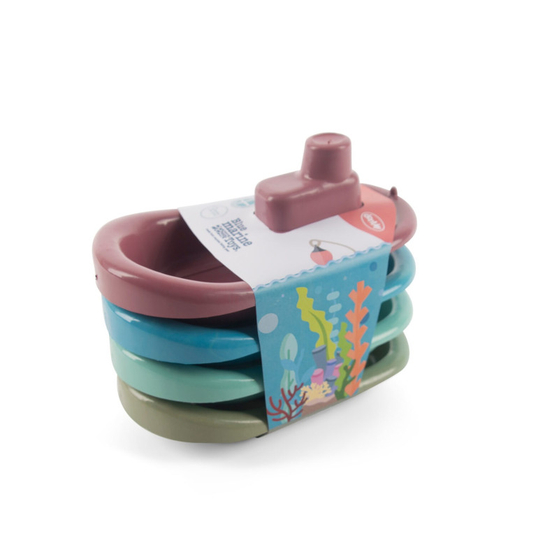 Blue Marine Toys - bootjesset (4 st.) Blue Marine Toys - bootjesset (4 st.)