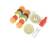 BIOplastic hamburgerset (19-delig) BIOplastic hamburgerset (19-delig)
