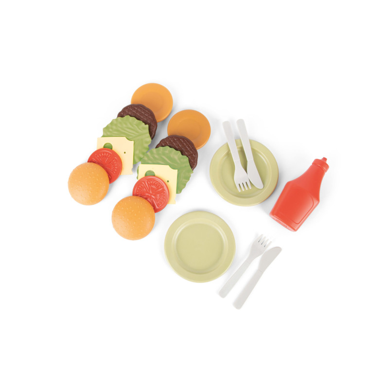 BIOplastic hamburgerset (19-delig) BIOplastic hamburgerset (19-delig)