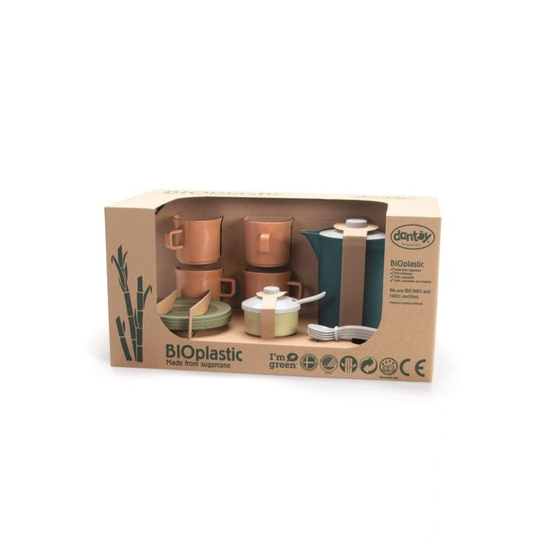BIOplastic koffieset (donkerblauw/17-delig) BIOplastic koffieset (donkerblauw/17-delig)