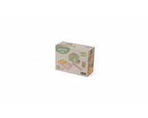 Houten broodrooster set 9-delig in doos Houten broodrooster set 9-delig in doos