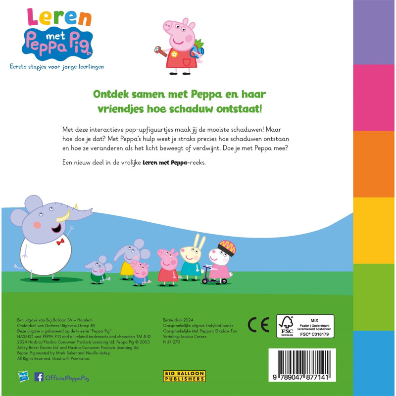 Leren met Peppa Pig - Peppa’s schaduwspelletjes Leren met Peppa Pig - Peppa’s schaduwspelletjes