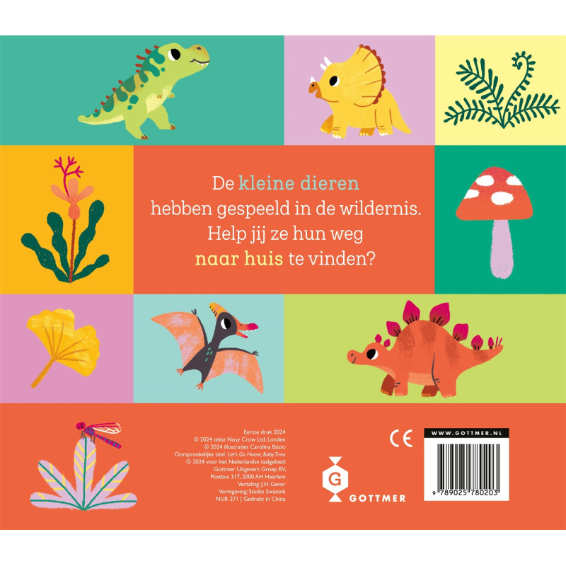 Kom je thuis, kleine dino?