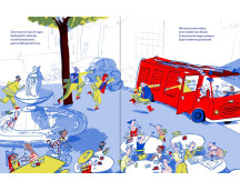 Roos redt de brandweer