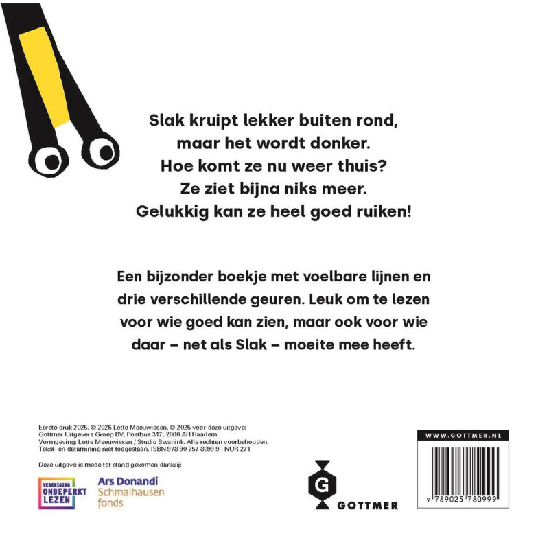 Dit is slak! Voel maar