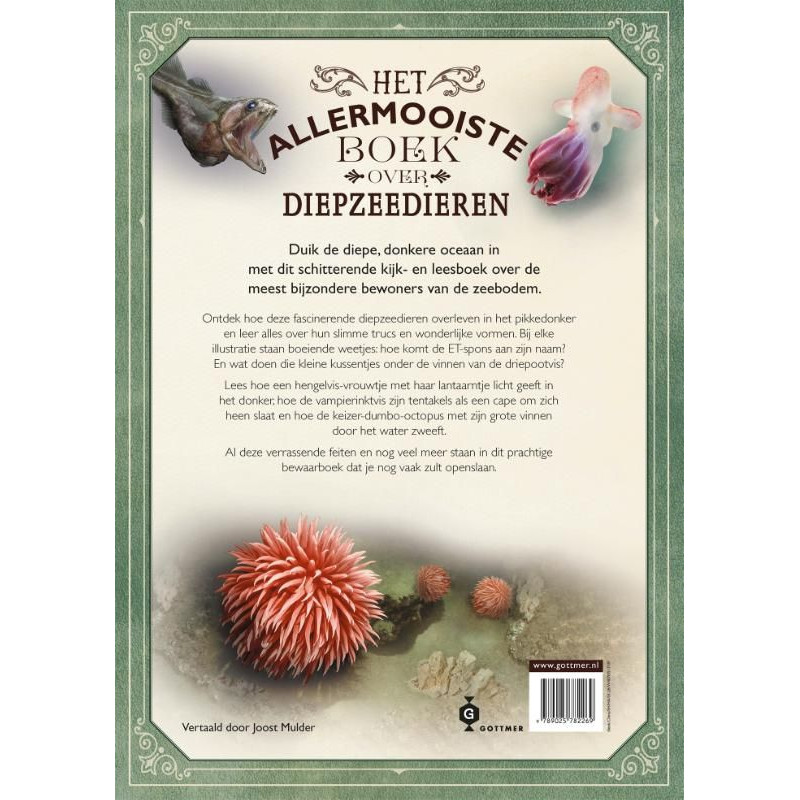 Het allermooiste boek over diepzeedieren Het allermooiste boek over diepzeedieren