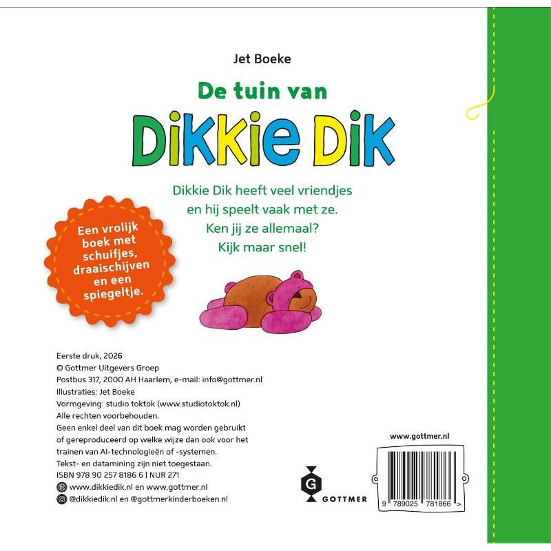 De tuin van Dikkie Dik De tuin van Dikkie Dik