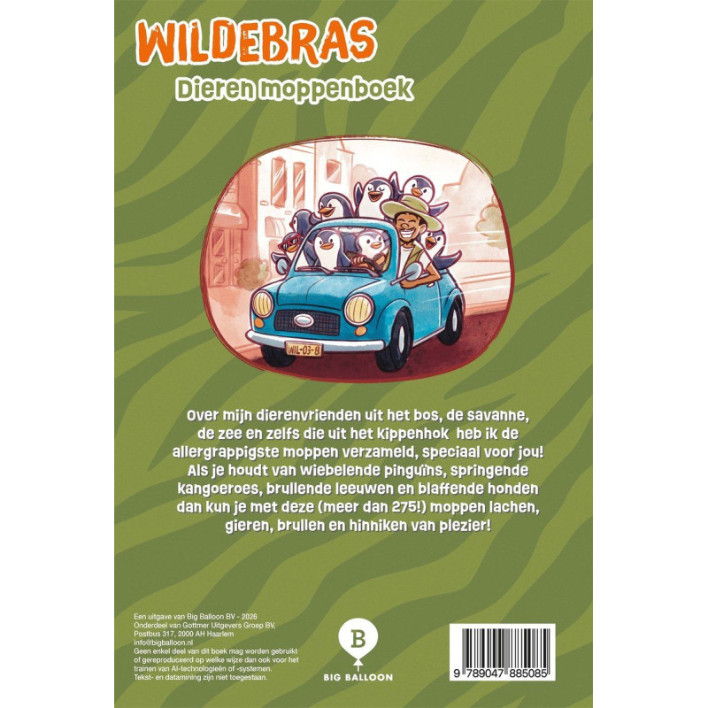Wildebras dierenmoppenboek Wildebras dierenmoppenboek