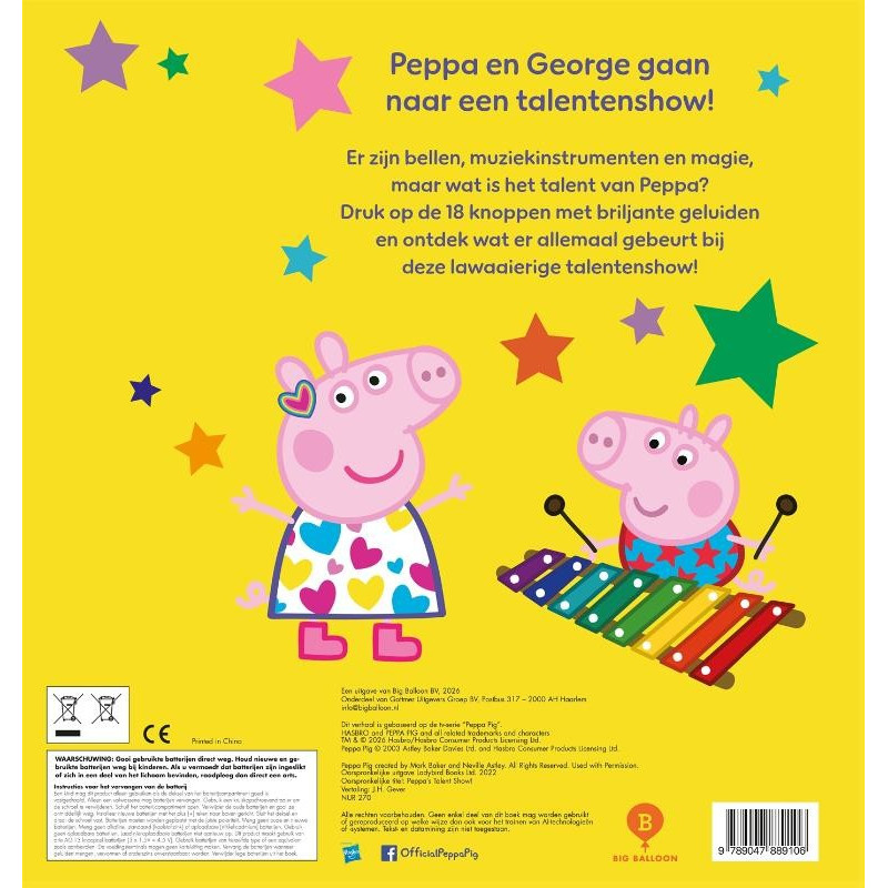 Peppa is een ster! Peppa is een ster!