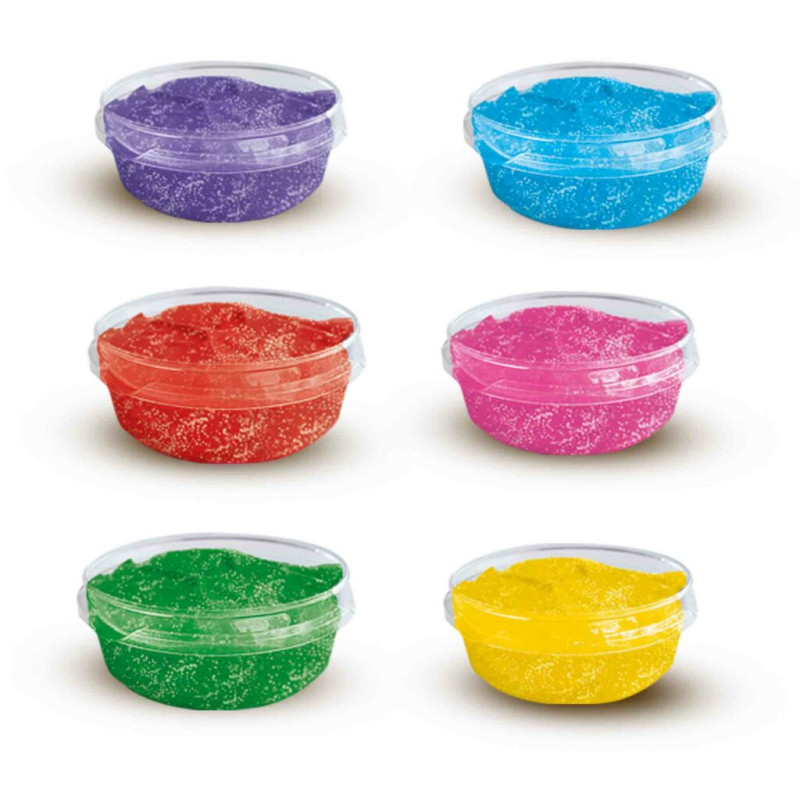 Plakkaatverf glitter (6x45ml)