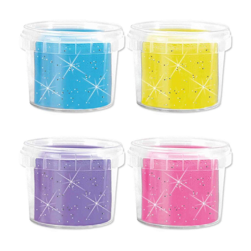 Feel good klei - Sparkle (4x90gr) Feel good klei - Sparkle (4x90gr)