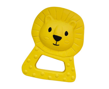 Bijtspeeltje natuurrubber - Leeuw