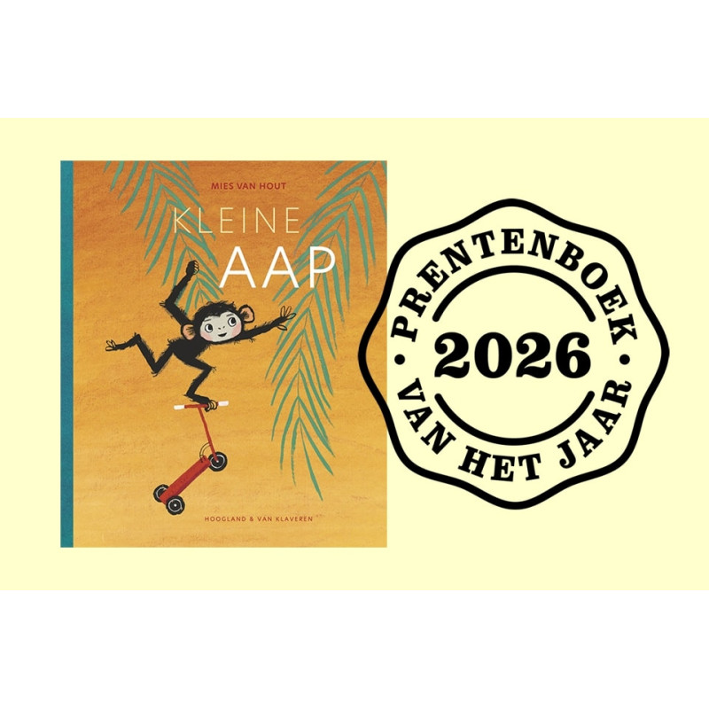 Kleine aap - Prentenboek van het Jaar 2026