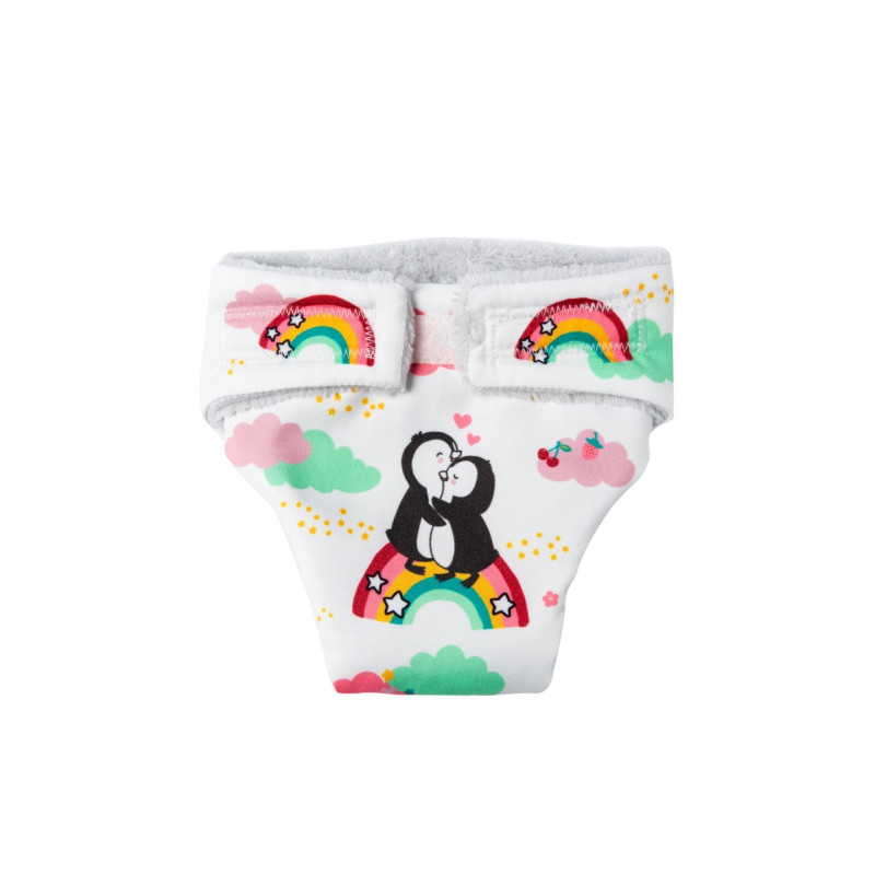 Luiers 'Pinguin' (2 stuks/35-45cm) Luiers 'Pinguin' (2 stuks/35-45cm)