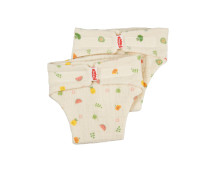 Set (2 stuks) katoenen poppenluiers Fruit (28-35cm) Set (2 stuks) katoenen poppenluiers Fruit (28-35cm)