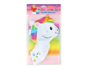 Eenhoorn/unicorn poppenzwemband (35-45cm)
