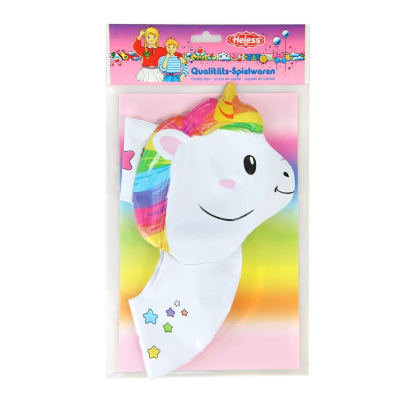 Eenhoorn/unicorn poppenzwemband (35-45cm)