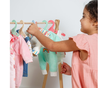 Set poppenkledinghangers