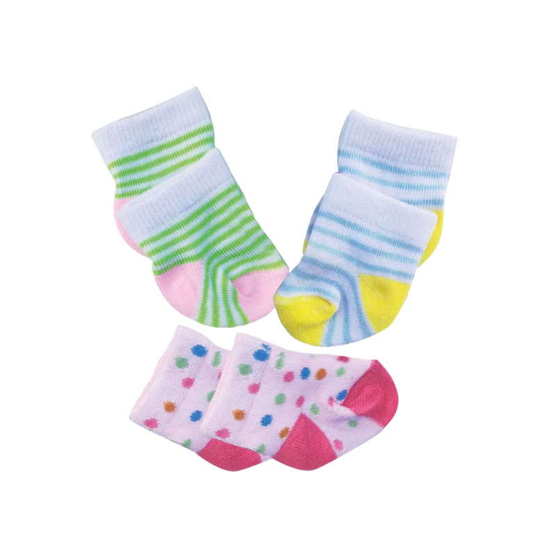 Sokken stip/steep, set van 3 (28-35cm)