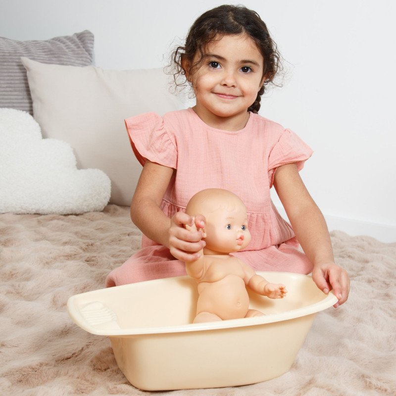 Poppenbadset beige Poppenbadset beige