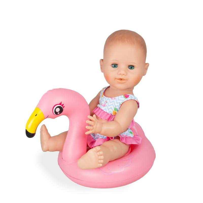 Flamingo poppenzwemset (35-45cm) Flamingo poppenzwemset (35-45cm)