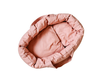 Poppendraagmand peach