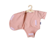 Poppenromper dusty rose